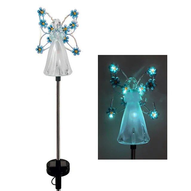 Solar Angel Outdoor Garden Light