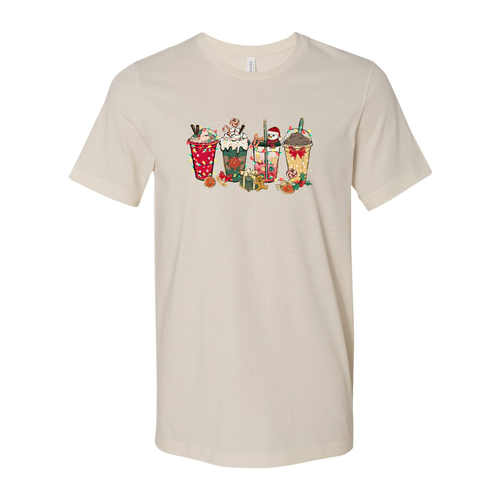 Christmas Coffee Glass Shirt