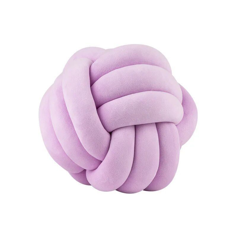 Creative Knot Ball Stuffed Pillow