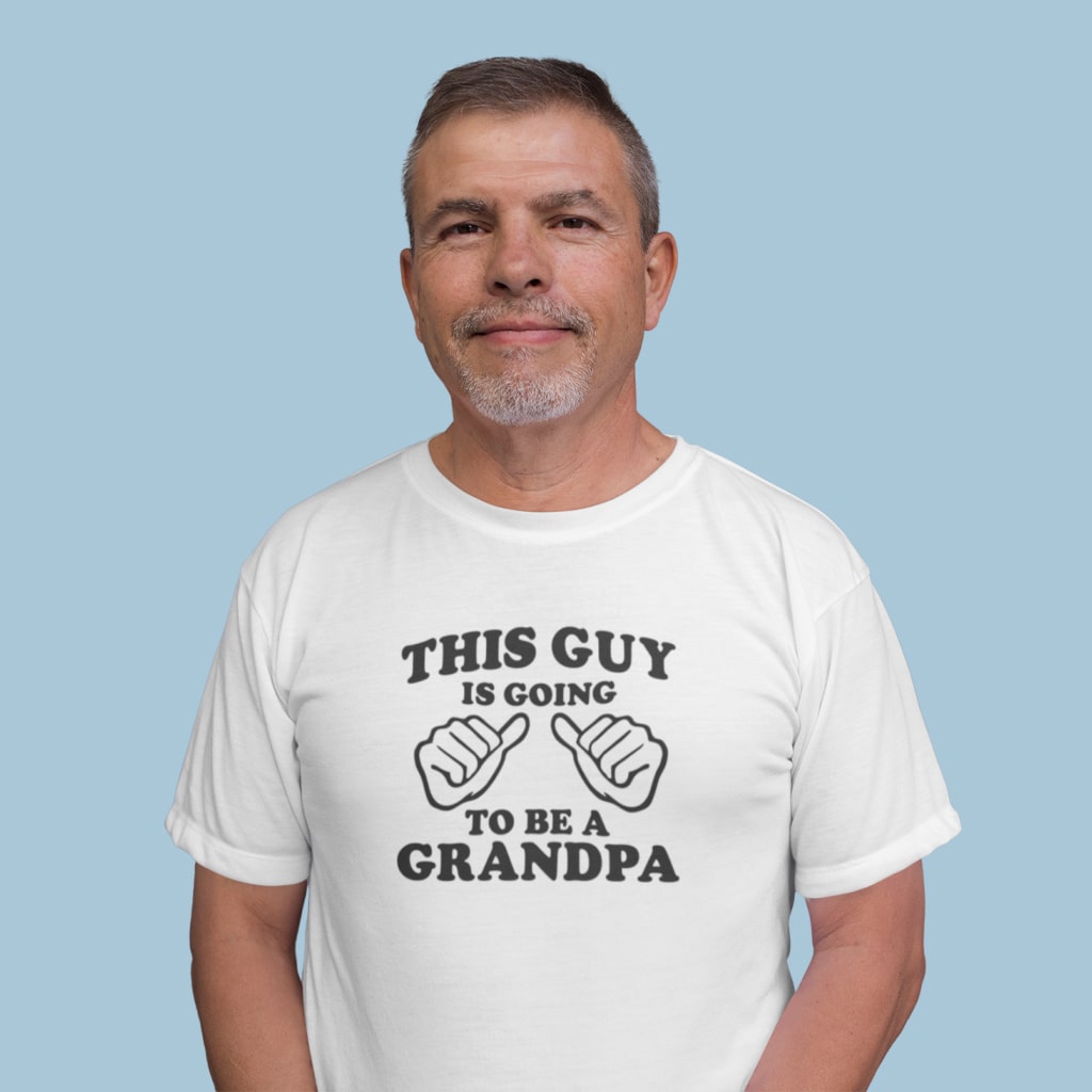 Going Be A Grandpa Men's Jersey T-Shirt Made in USA