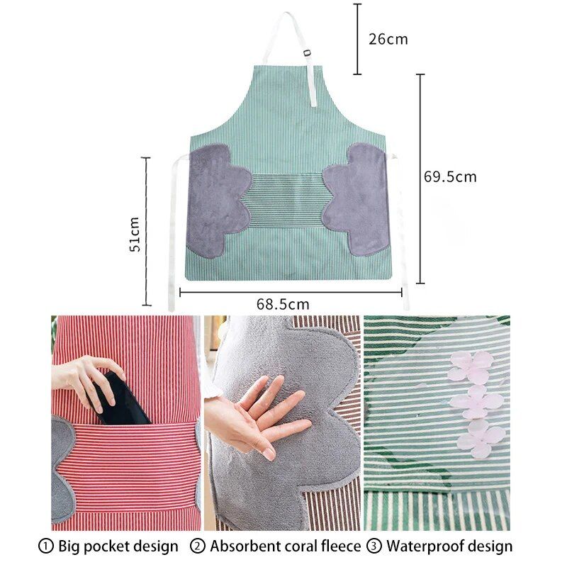 Japanese Style Waterproof & Erasable Kitchen Apron