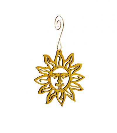 Sun Ornament #9906 | Red Sunflower