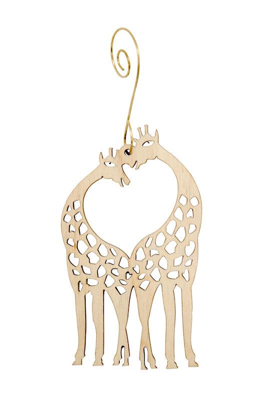 Giraffe Heart Ornament #9930 | Red Sunflower