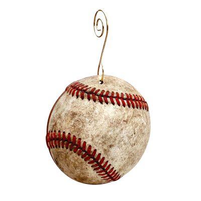 Baseball Ornament #9940 | Red Sunflower