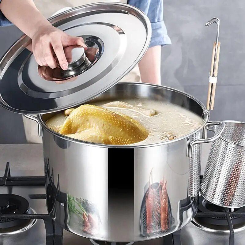 Stainless Steel Multi-Purpose Stock Pot