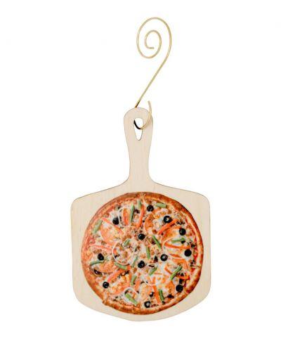 Pizza Ornament #9945 | Red Sunflower