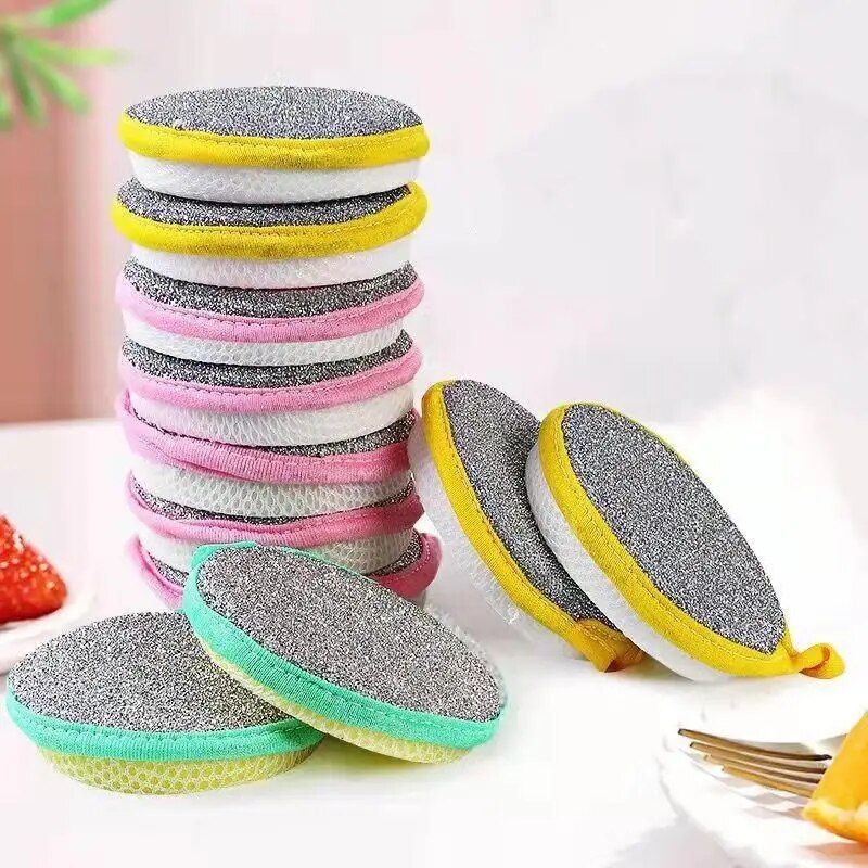 Eco-Friendly Double-Sided Dishwashing Sponges