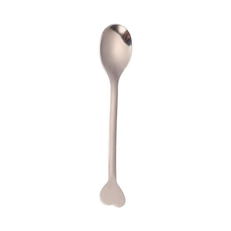 Stainless Steel Love Handle Coffee & Tea Spoon