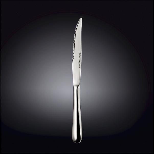 Wilmax High Polish Stainless Steel Steak Knife  9.25" | 23.5 Cm