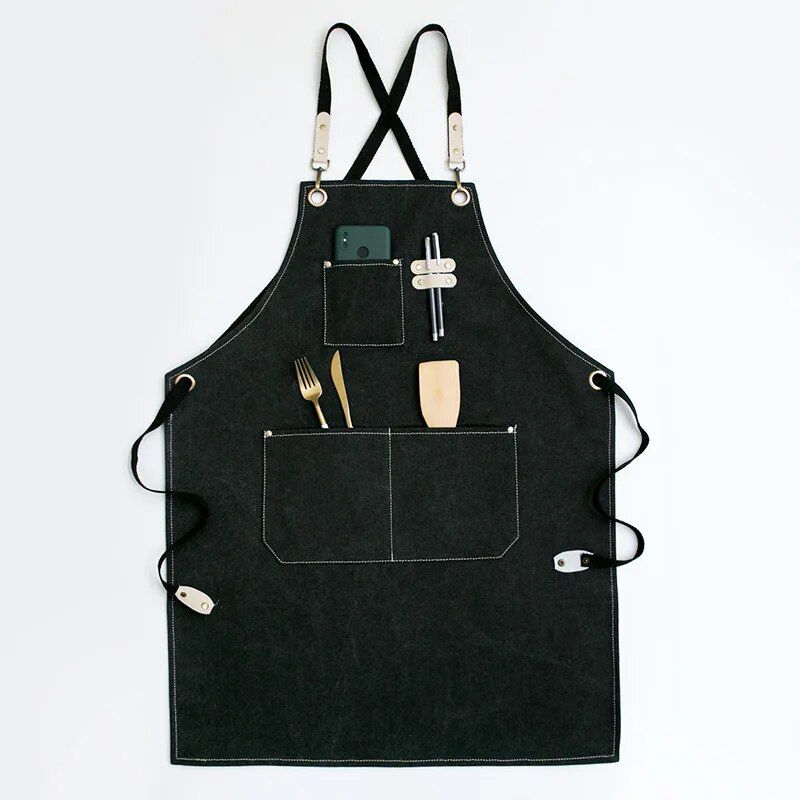 Versatile Canvas Kitchen & Work Apron