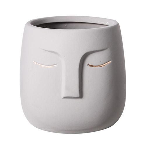 Charming European Style Ceramic Head Vase