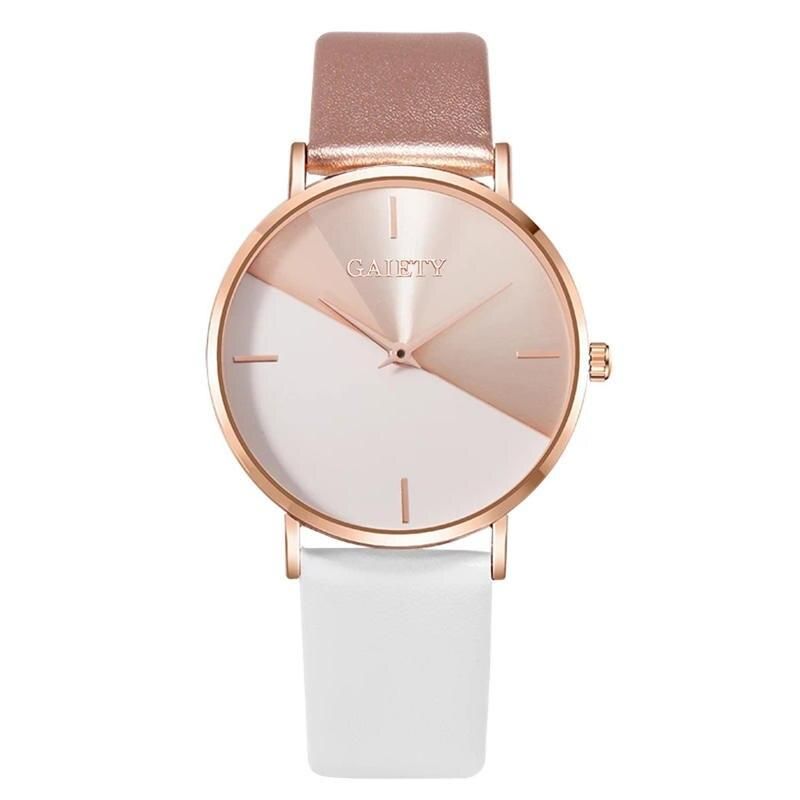 Elegant Dual-Tone Quartz Ladies Watch