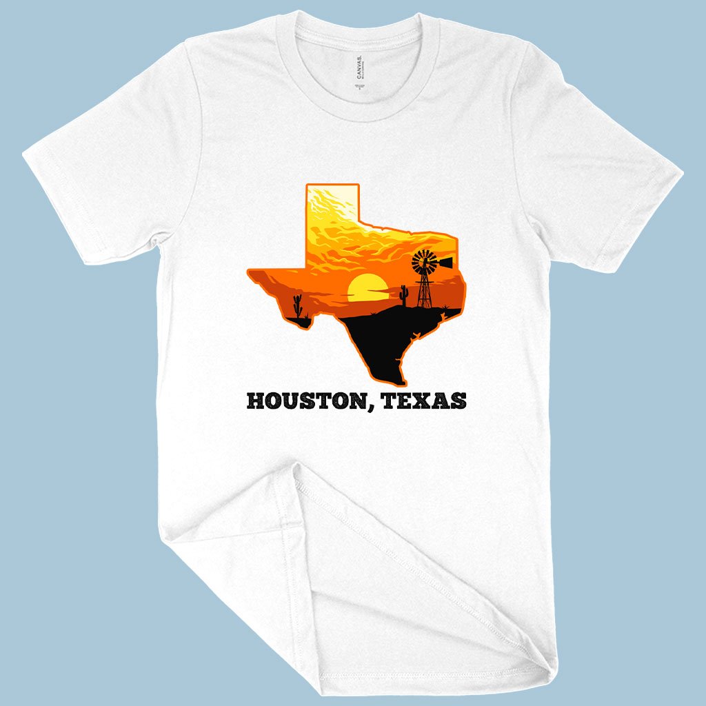 Houston Texas T-Shirt - Cool Houston T-Shirts