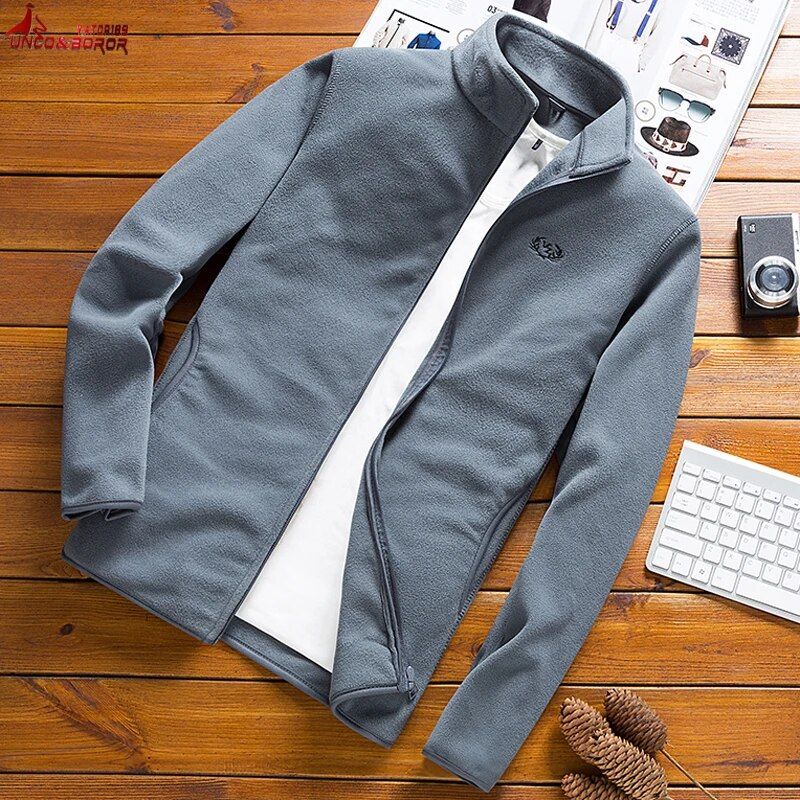 Men's Tactical Varsity Fleece Jacket