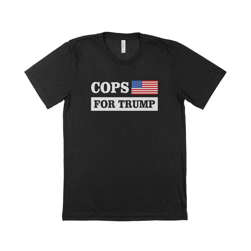 Cops for Trump T-Shirt - Trump Gear for Sale