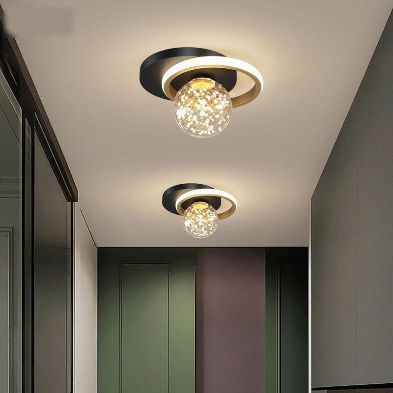 Modern Nordic LED Ceiling Light - Versatile Indoor Lighting for Living Room, Dining, and Bedroom