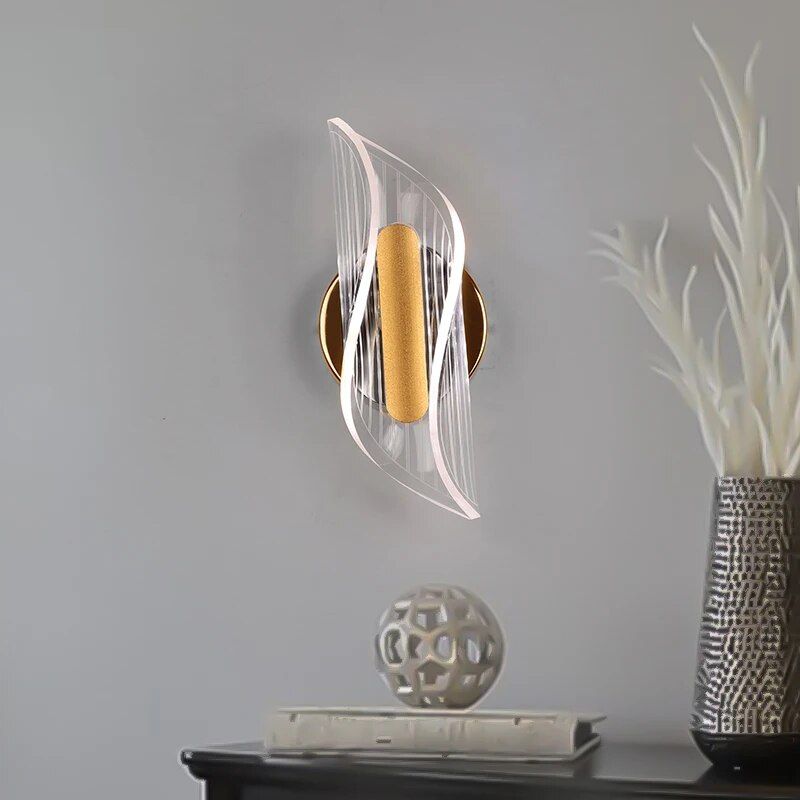 Versatile LED Wall Sconce: 3-Color Modern Indoor Lighting Fixture