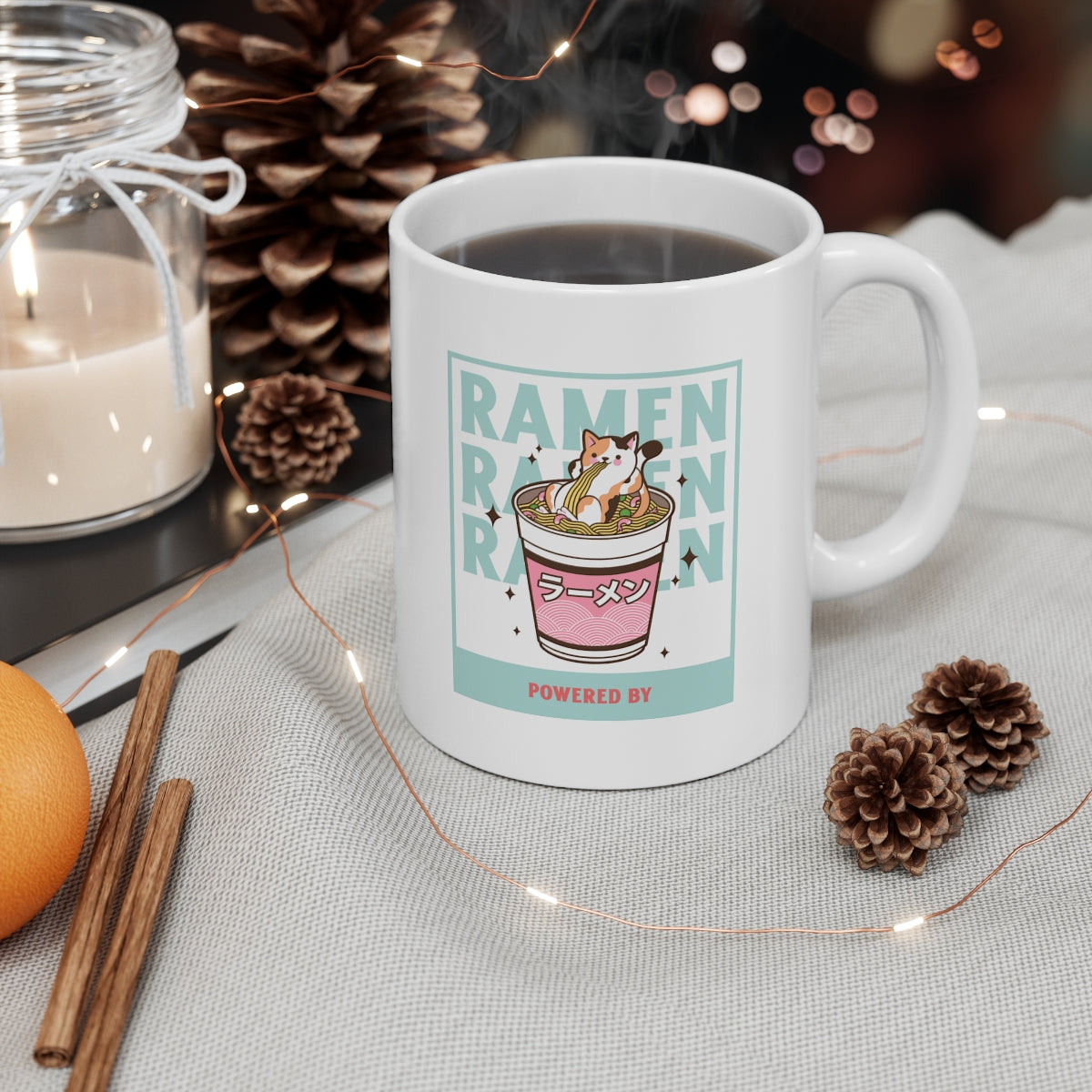 Powered by Ramen Novelty Mug