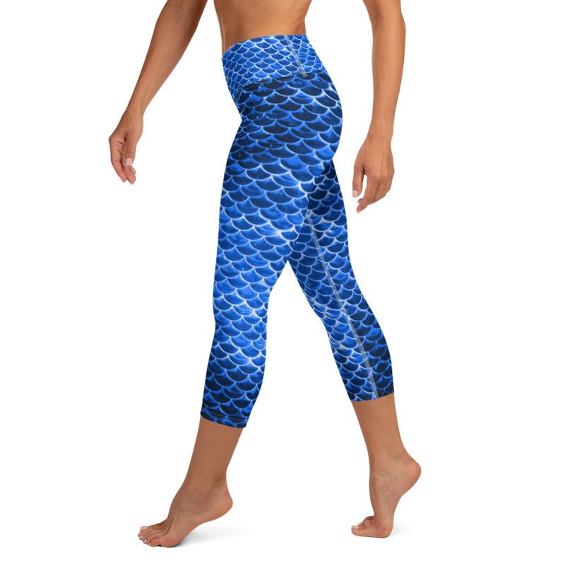 High Waist Mermaid Capris