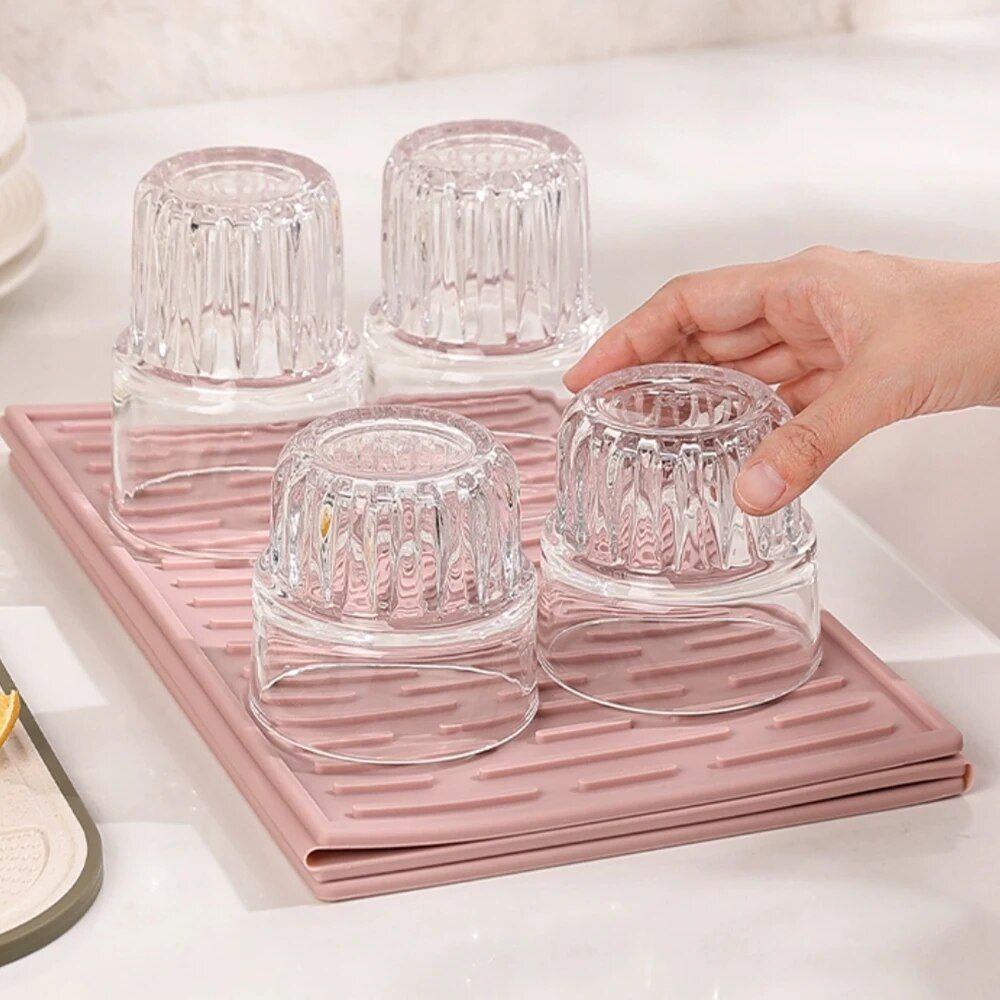 Modern Silicone Dish Drying Pad