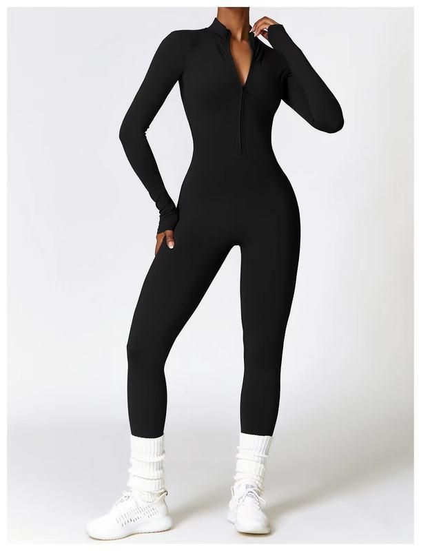 Cozy Fleece Women's Yoga Bodysuit