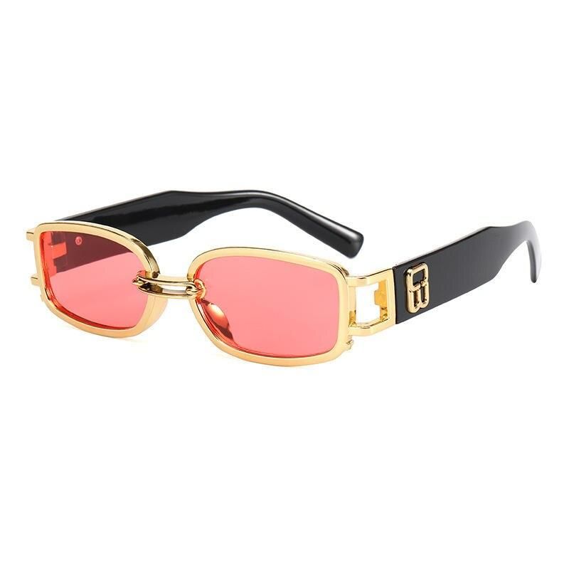 Retro Chic Rectangle Sunglasses