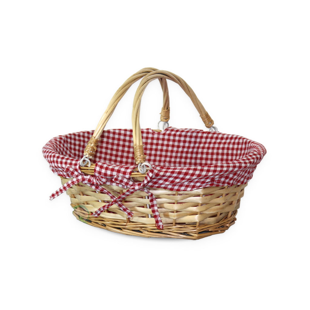 Oval Willow Basket