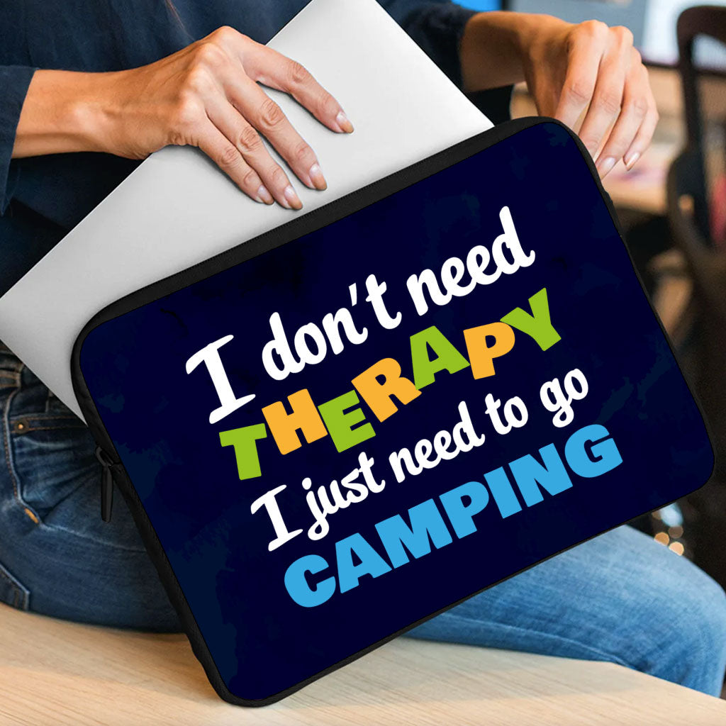 Camping MacBook Air 14" Sleeve - Cool Laptop Sleeve - Graphic MacBook Sleeve