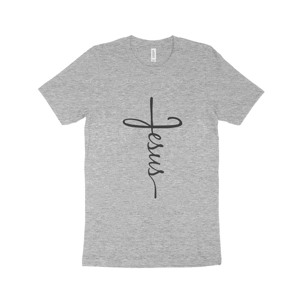 Jesus Cross Unisex Jersey T-Shirt Made in USA