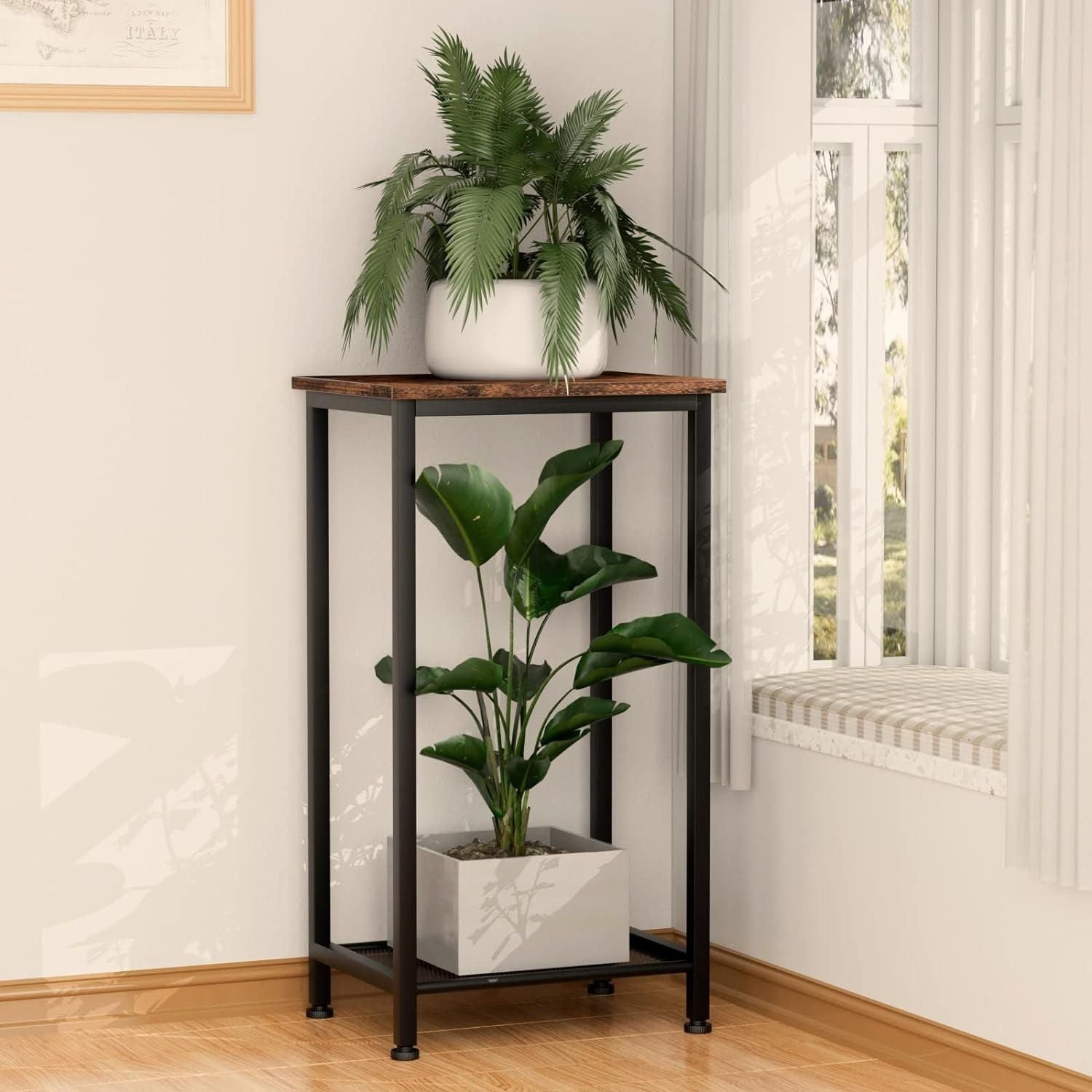 Versatile High-End Side Table with Storage Shelf