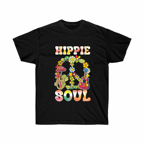 Hippie Soul Peace Sign Floral T-Shirt