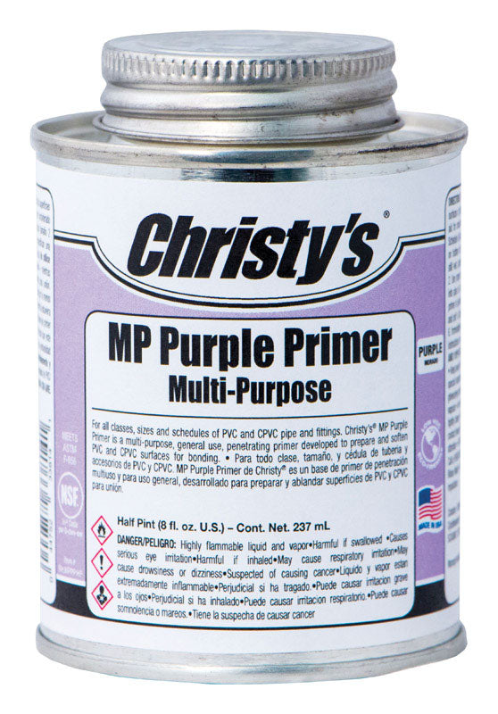 Christy s 4614210 CPVC & PVC 8 oz Primer & Cement Purple | Rose Chloe