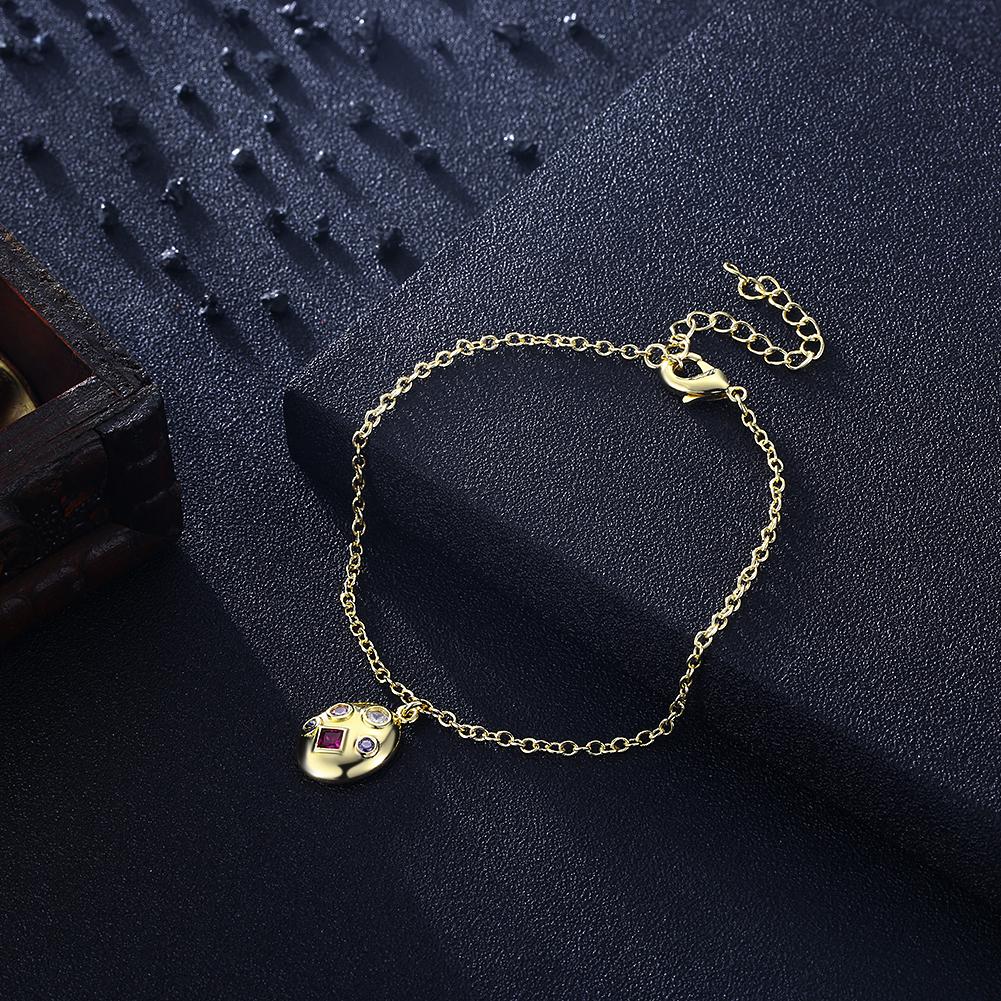 Charm Bracelet in 18K Gold Plated