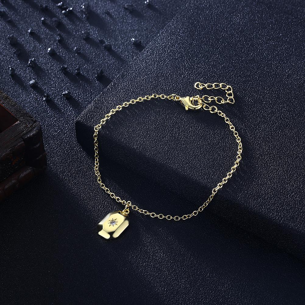 Charm Bracelet in 18K Gold Plated