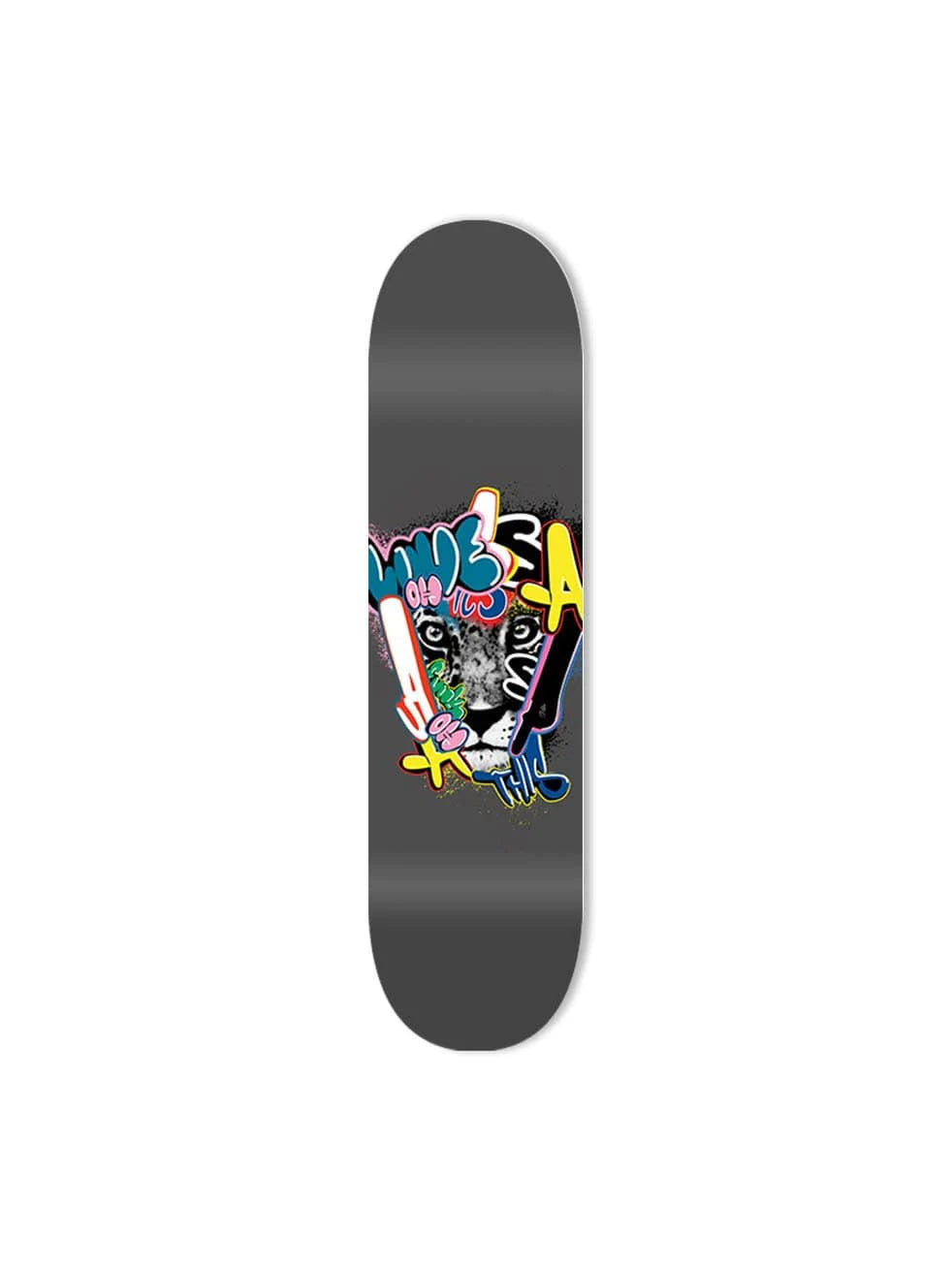 Graffiti Leopard Skateboard