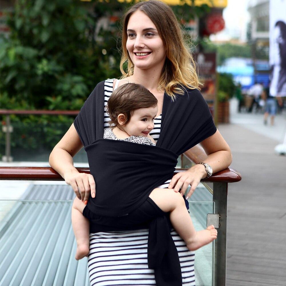 All-in-1 Stretchy Baby Wraps Baby Sling Infant Carrier Nursing Cover