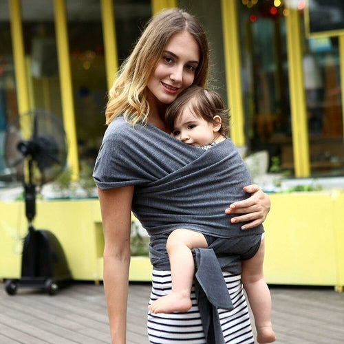 All-in-1 Stretchy Baby Wraps Baby Sling Infant Carrier Nursing Cover