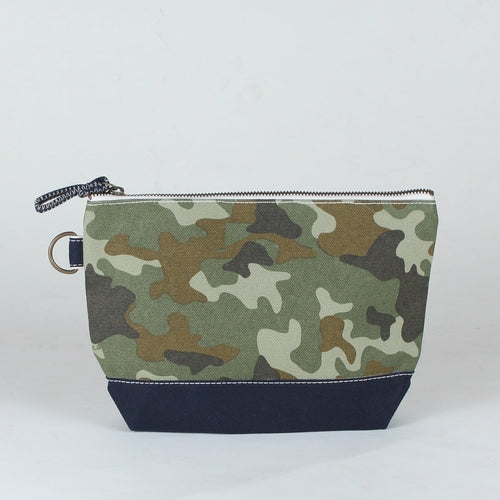 All In Zip Top Pouches in Venture Camo Print