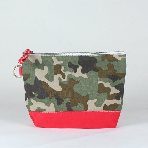 All In Zip Top Pouches in Venture Camo Print