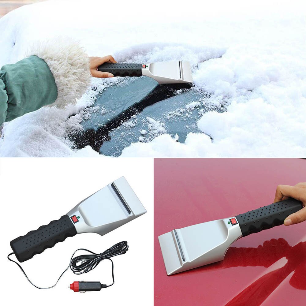 Auto Car Ice Scraper 12V Electric Heated snow | Cyan Selene