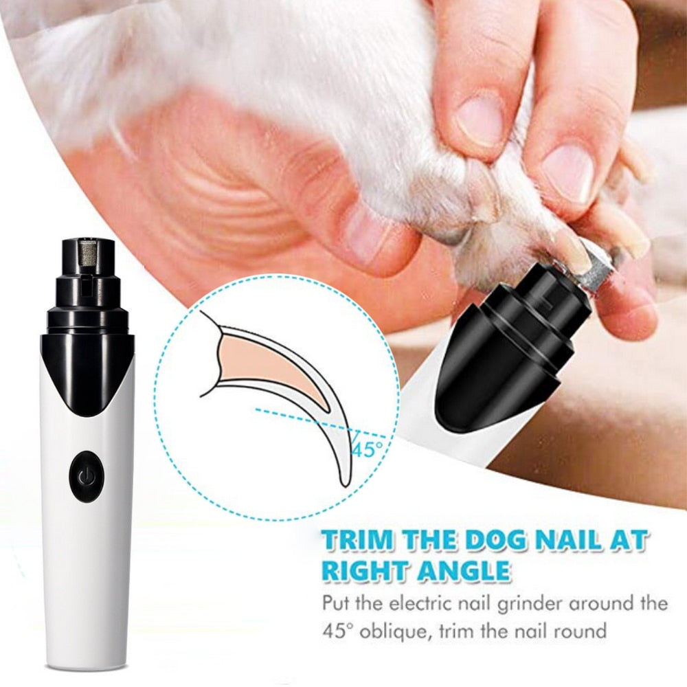 Auto Nail Grinders USB Charging Nail Clippers