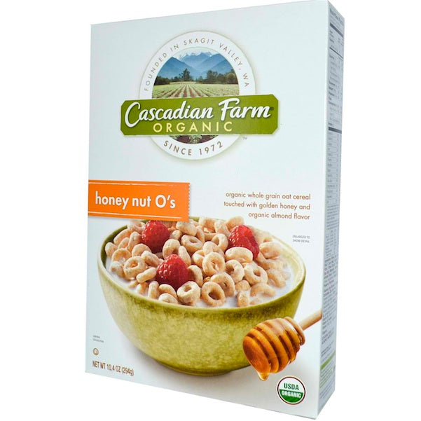 Cascadian Farm Honey Nut O's Cer (12x9.5OZ ) | Crimson Cherry