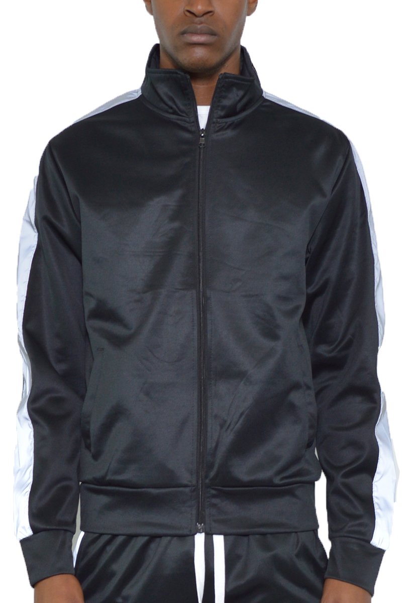 SINGLE STRIPE TRACK JACKET