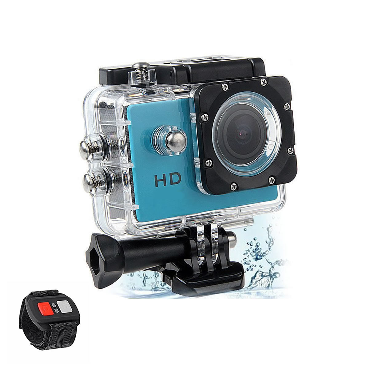 4K Action Pro Waterproof All Digital UHD Wi-Fi Camera + RF Remote