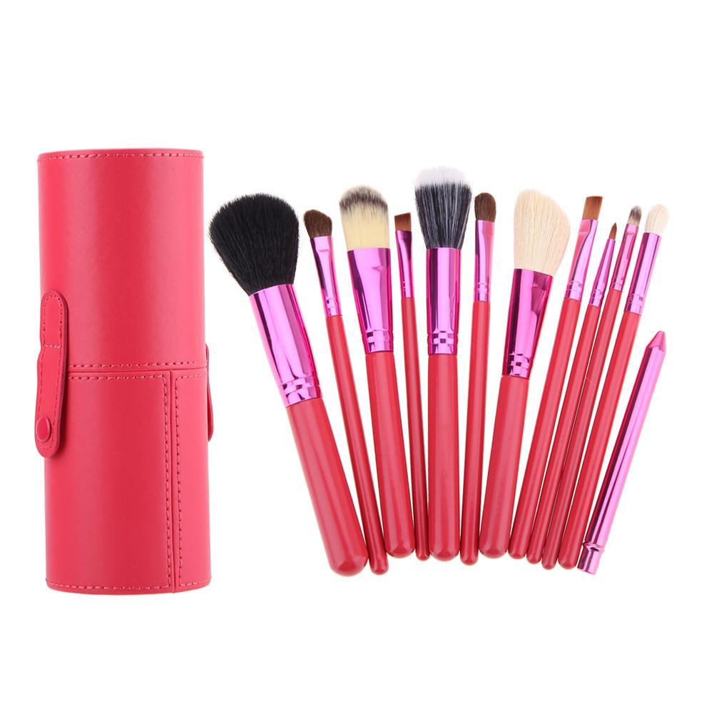 OH Fashion Makeup Brushes Fantasy Pink, 13 PCs