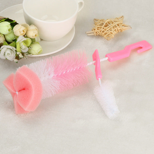 Baby Bottle Brush Cleaner Spout Cup Glass Teapot