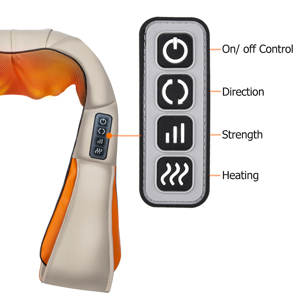 Back Neck Shoulder Massager U Shape Electrical