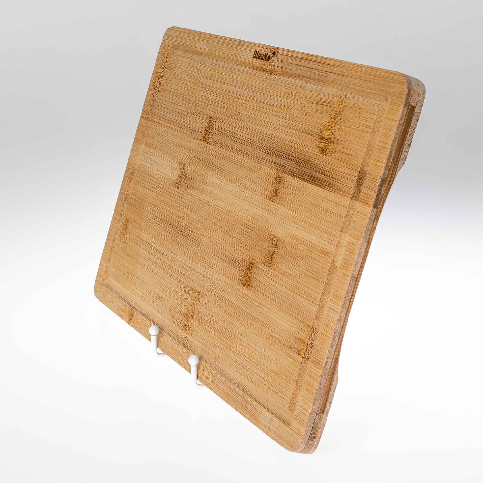 BlauKe Wood Cutting Board for Kitchen 15x10 inch - Wooden Serving Tray -