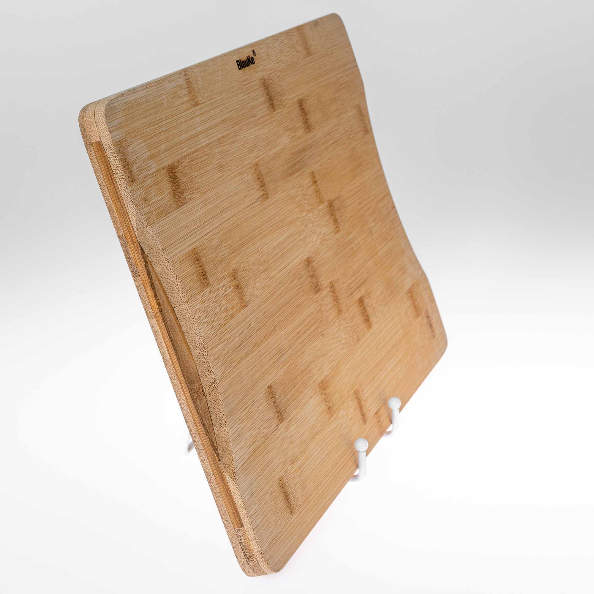 BlauKe Wood Cutting Board for Kitchen 15x10 inch - Wooden Serving Tray -