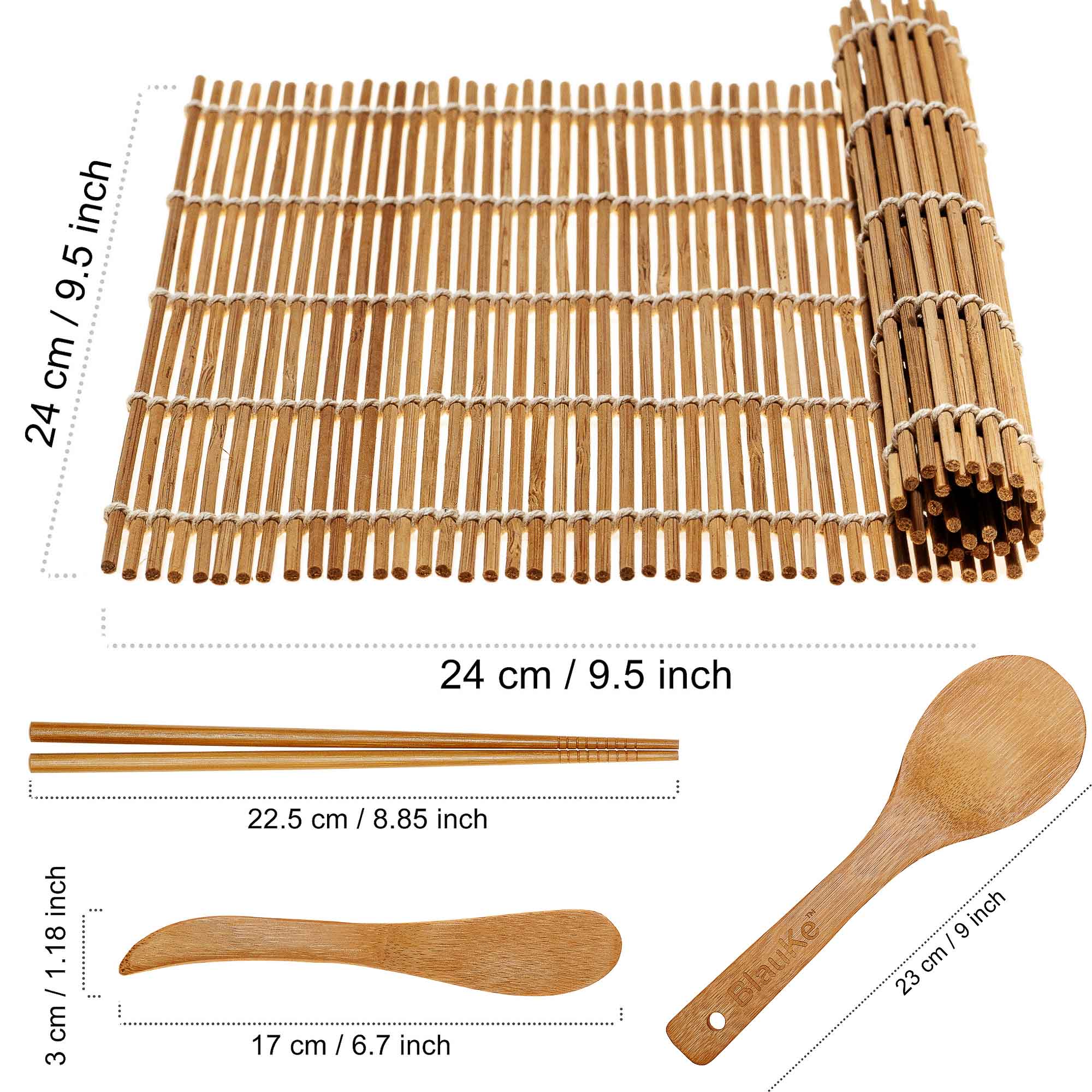 BlauKe Bamboo Sushi Making Kit